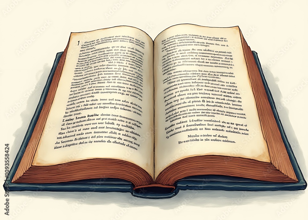 Obraz premium Couverture de livre illustrée ou photographique avec des éléments graphiques qui reflètent le contenu du texte intérieur.