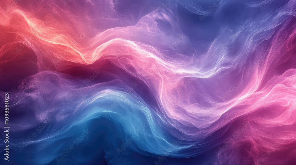 Abstract Colorful Swirling Nebula Abstract Colorful Swirling Nebula