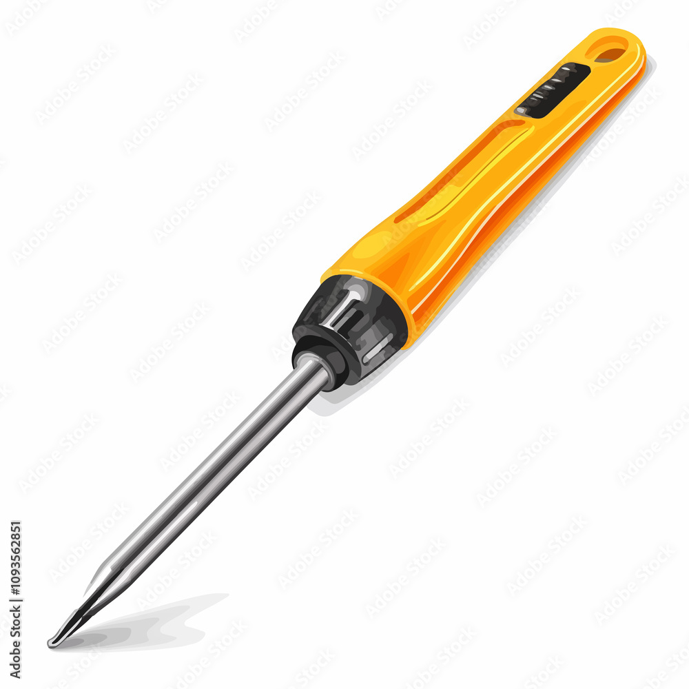 Professional Screwdriver Tool Symbol Vector Illustration Professional Screwdriver Tool Symbol Vector Illustration