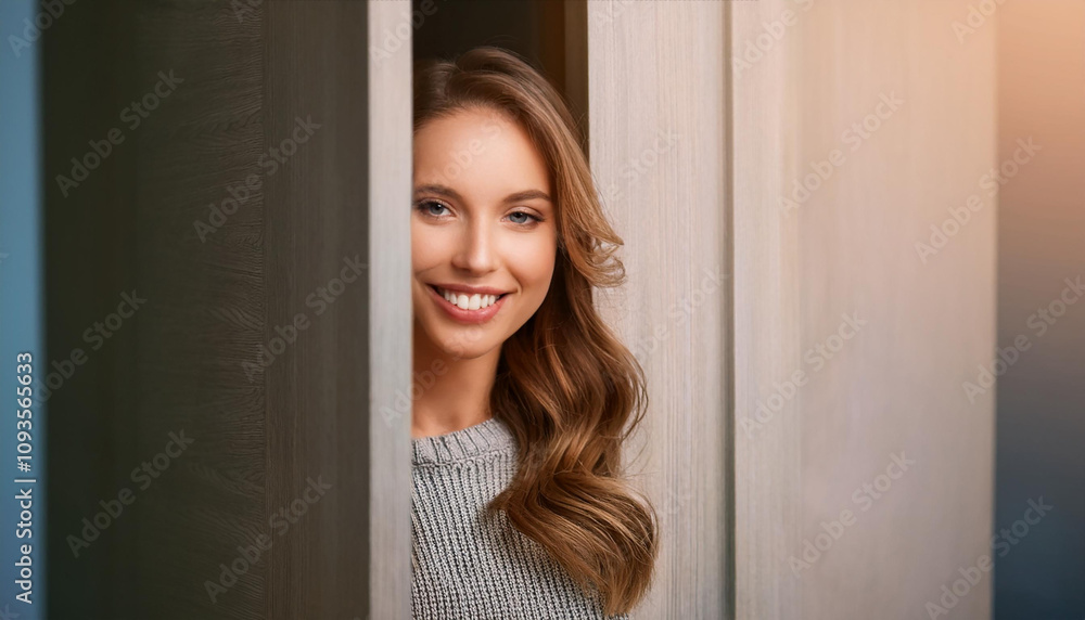 Frau an der Tür Frau an der Tür