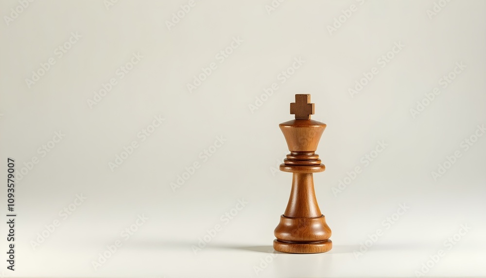 Wooden chess pawn with a natural grain texture, isolated on a clean white background, reflecting light subtly create with ai Wooden chess pawn with a natural grain texture, isolated on a clean white background, reflecting light subtly create with ai