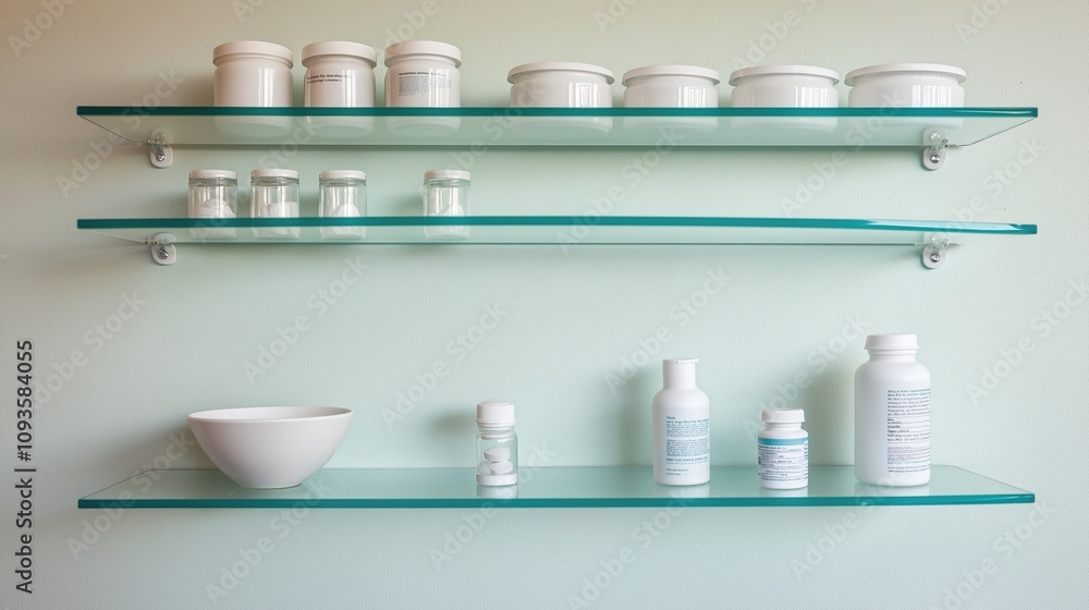 Empty medicine cabinet shelves reveal a life free from dependency, symbolizing health and self-reliance. Emptiness as a sign of wellness and proactive lifestyle choices. Empty medicine cabinet shelves reveal a life free from dependency, symbolizing health and self-reliance. Emptiness as a sign of wellness and proactive lifestyle choices.