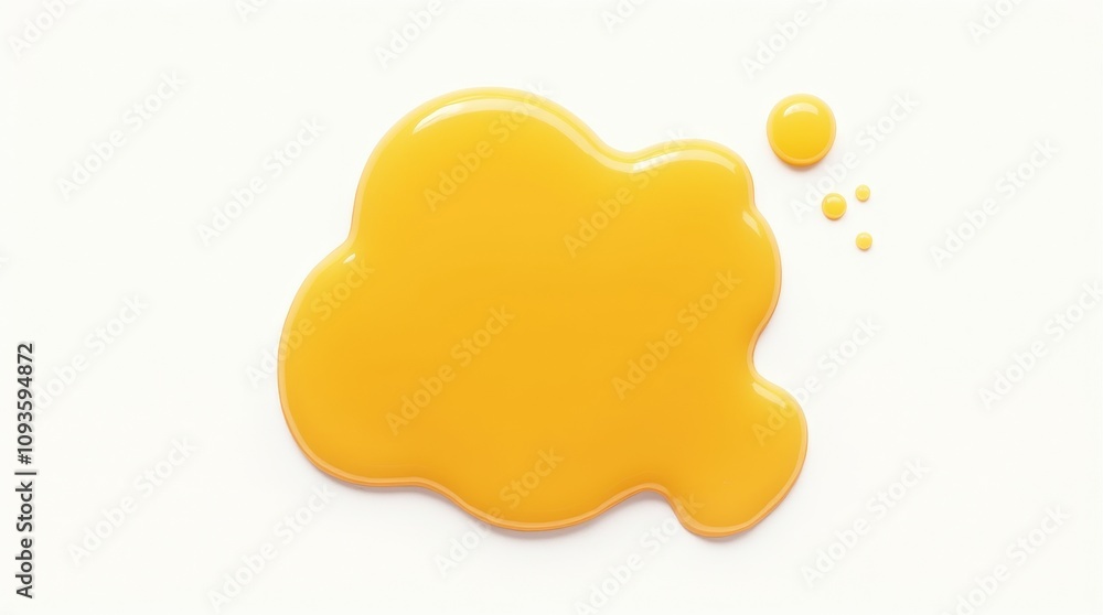 Puddle of orange juice isolated on white background, clipping path, top view
Puddle of orange juice isolated on white background, clipping path, top view