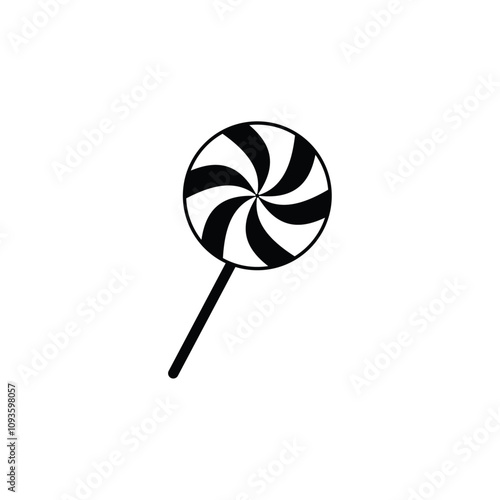 lollipop isolated on white background