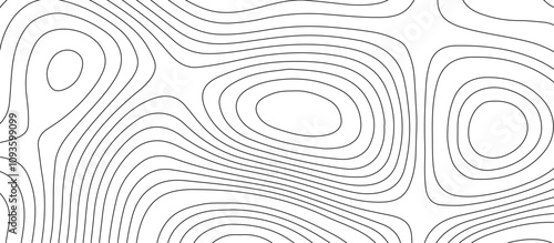 Abstract white wave paper curved reliefs background design. The black on white contours topography stylized relief diagram line wave carve pattern background.