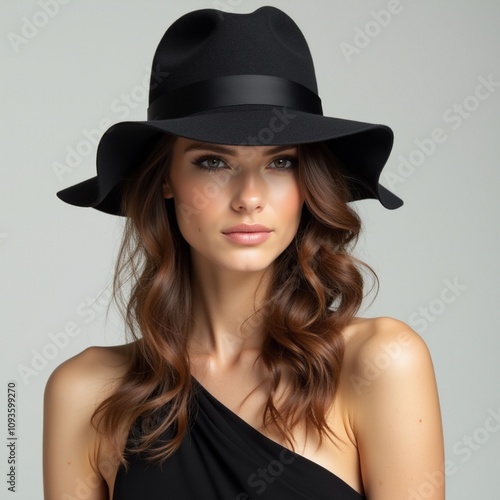 portrait of a woman in a hat