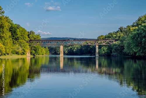 bridge over the river