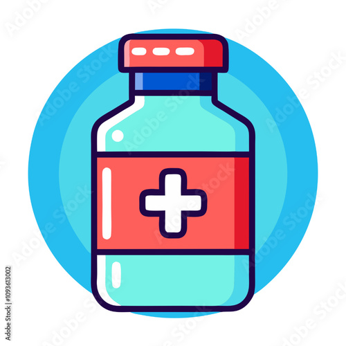 Medicine Bottle Icon 