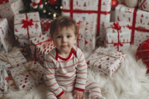 Joyful Christmas Moments with a Boy