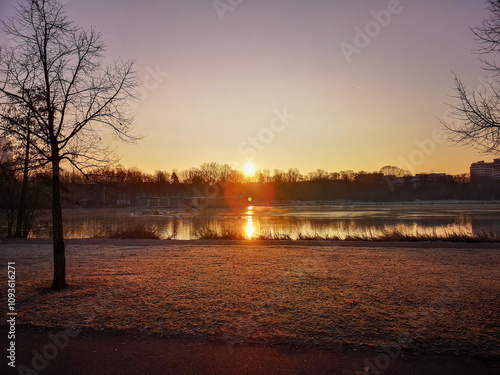 Sunset Wöhrder See