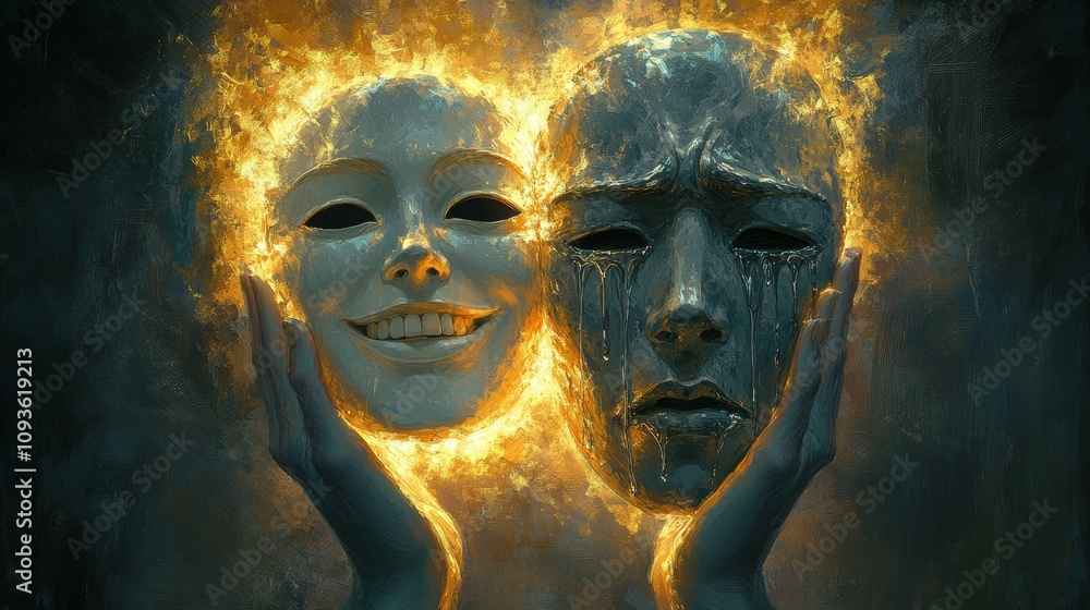 The Two Masks, Bipolar Disorder The Two Masks, Bipolar Disorder