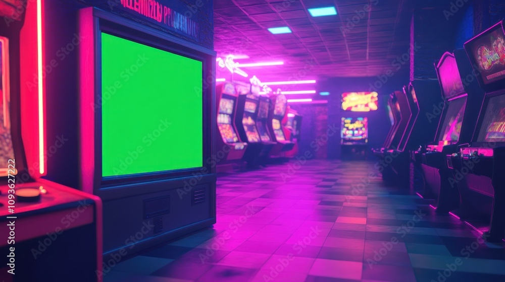 Retro Arcade: Neon Nights Retro Arcade: Neon Nights