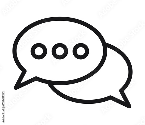 speech bubble contact