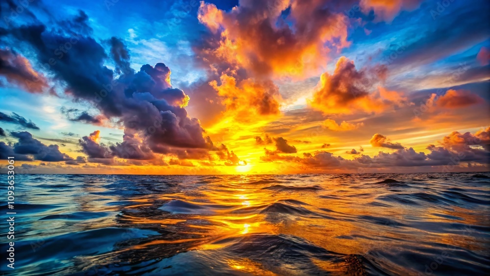 Stunning Silhouette Photography of a Beautiful Sunrise Over the Ocean with Vibrant Colors Reflecting on the Water's Surface, Capturing the Tranquility and Majesty of Nature Stunning Silhouette Photography of a Beautiful Sunrise Over the Ocean with Vibrant Colors Reflecting on the Water's Surface, Capturing the Tranquility and Majesty of Nature