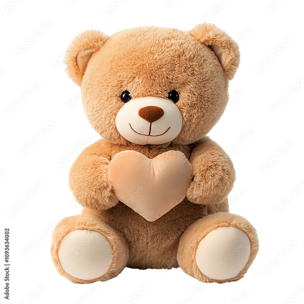 Obraz premium teddy bear with heart