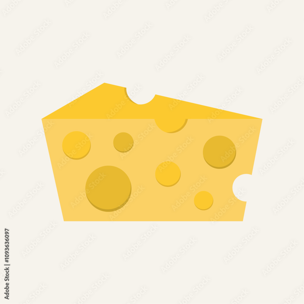 Cheese vector graphic design icon Cheese vector graphic design icon