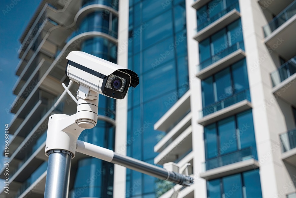 Modern Building Security Camera Solutions for Enhanced Outdoor Surveillance and Safety Technology Modern Building Security Camera Solutions for Enhanced Outdoor Surveillance and Safety Technology