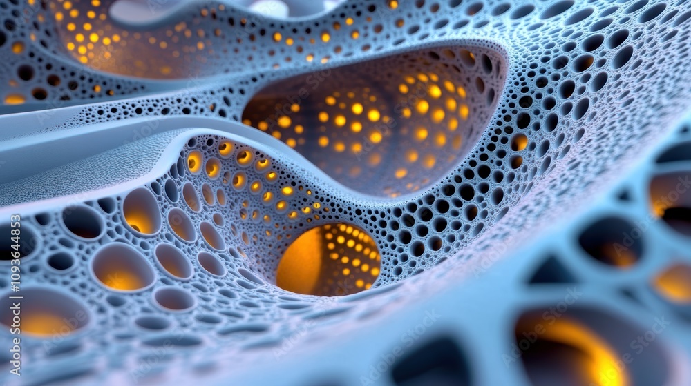 Fractal Geometry with Glowing Edges Fractal Geometry with Glowing Edges