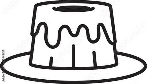 jelly minimalist food coloring style