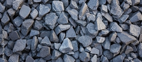 A Close-Up View of a Pile of Grey Rocks