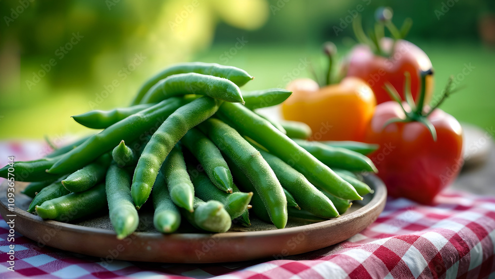 Fresh Green Beans for Summer Picnics Fresh Green Beans for Summer Picnics