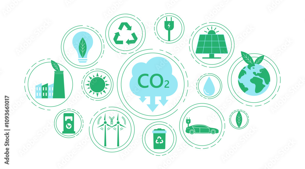 Fototapeta premium NET ZERO poster_01