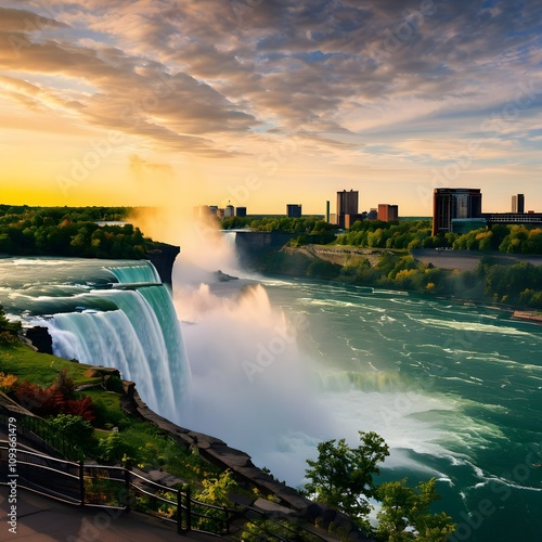 A view of Niagara Falls