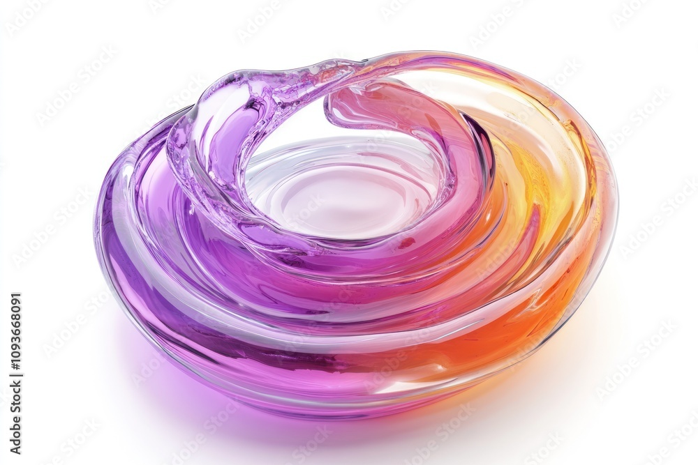 A swirling vortex of pink and orange liquid creates a vibrant abstract pattern. A swirling vortex of pink and orange liquid creates a vibrant abstract pattern.