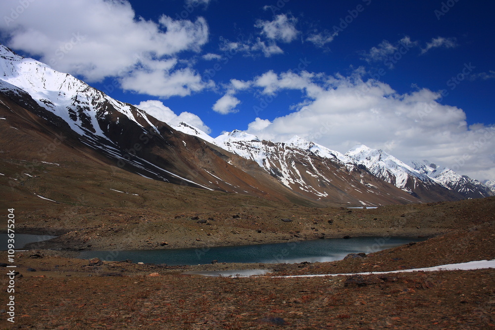 An alpine lake of Baroghil valley in Pakistan An alpine lake of Baroghil valley in Pakistan