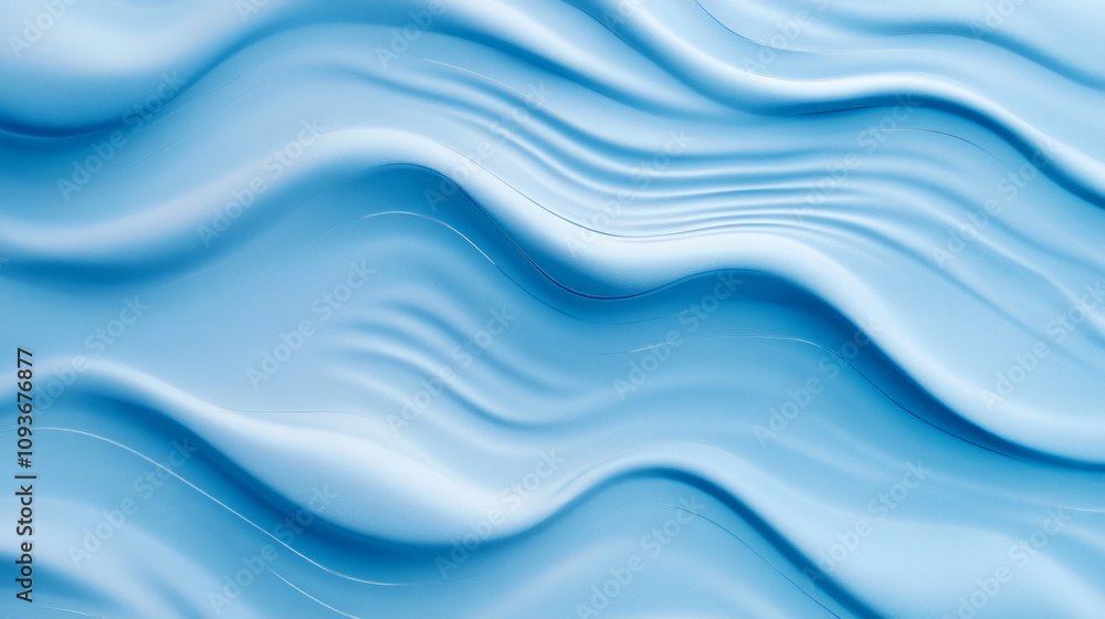 Abstract wavy blue texture with flowing curves and smooth gradient lighting. Minimalistic background for modern designs and creative projects. Abstract wavy blue texture with flowing curves and smooth gradient lighting. Minimalistic background for modern designs and creative projects.