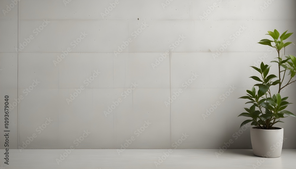 a plant in a white pot against a wall a plant in a white pot against a wall