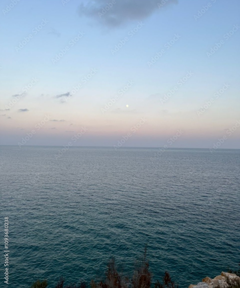 Obraz premium mar Benidorm 