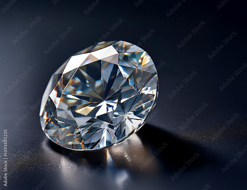 Ein geschliffener Diamant