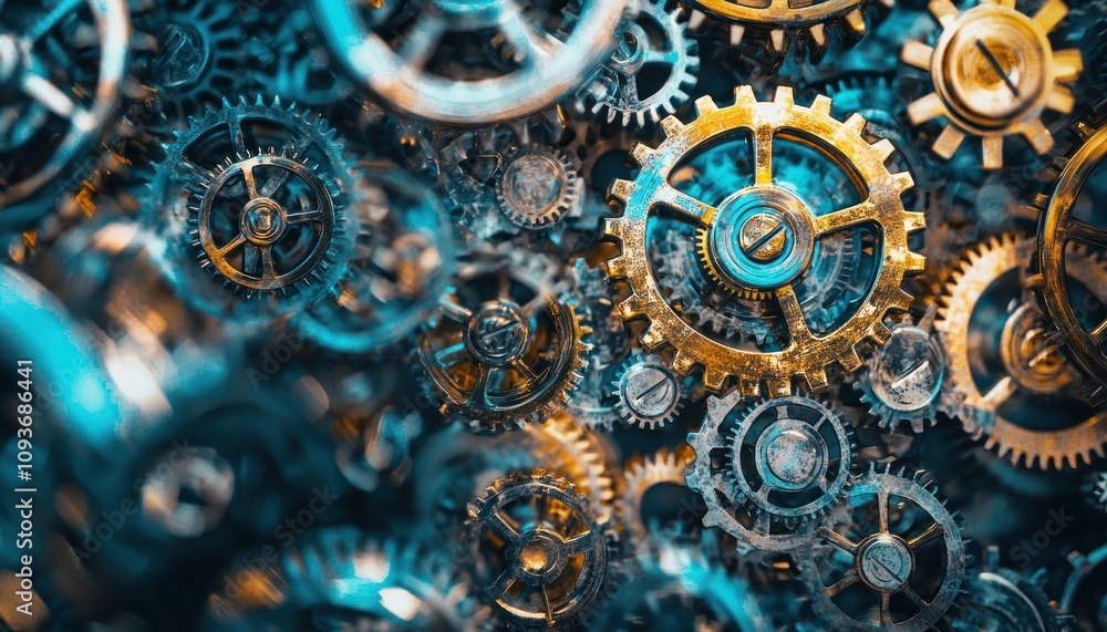 Interlocking Cogwheels in a Mechanical System Interlocking Cogwheels in a Mechanical System