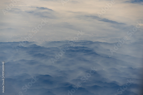 Misty Mountain Majesty, as seen from a plane