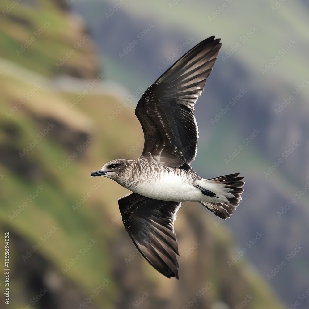 Parasitic jaeger in Iceland Parasitic jaeger in Iceland