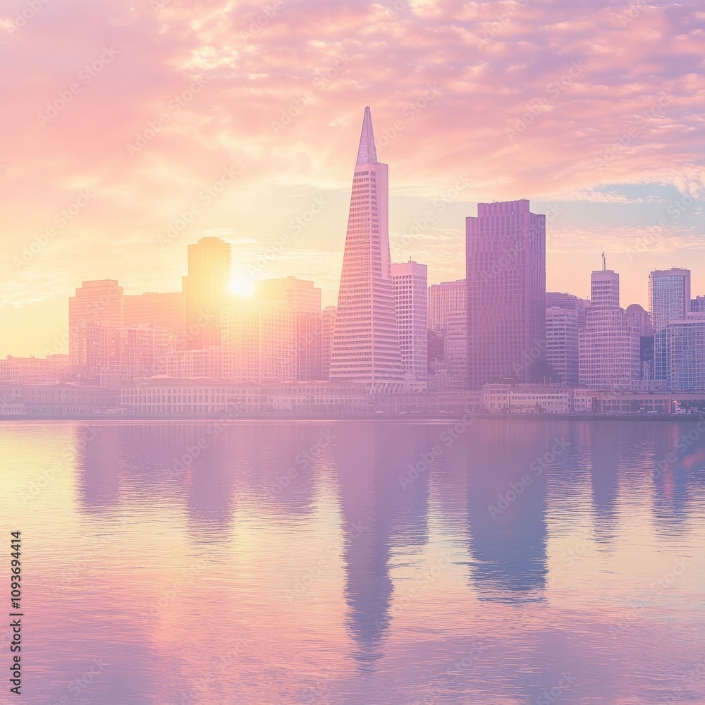 Urban/travel SF skyline. Urban/travel SF skyline.