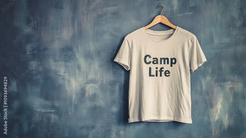 White t-shirt with White t-shirt with