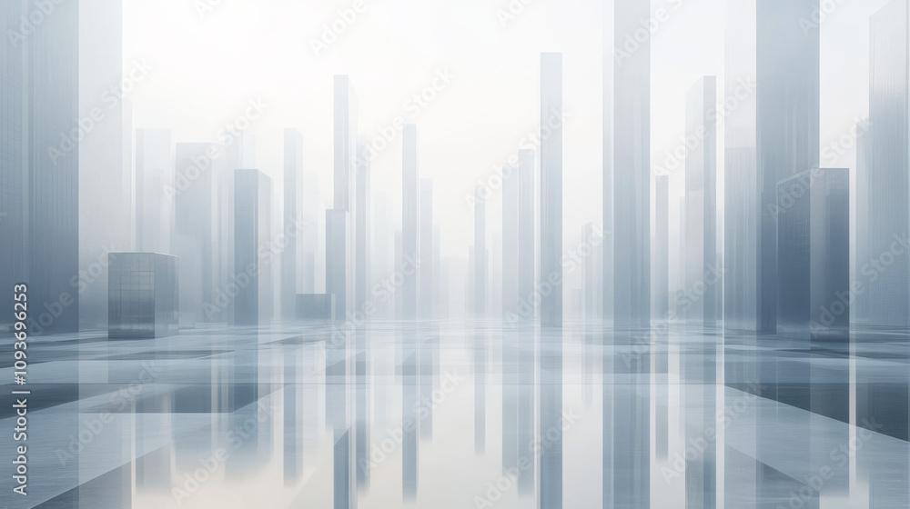 visualization of a futuristic city with minimalist, modern structures arranged in a grid layout. The scene captures a clean, harmonious cityscape with sleek buildings, advanced transportation, visualization of a futuristic city with minimalist, modern structures arranged in a grid layout. The scene captures a clean, harmonious cityscape with sleek buildings, advanced transportation,