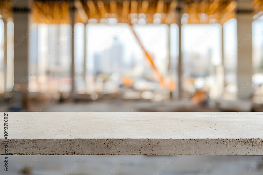 Blurred Background of a Construction Site – Dynamic Scene of Building and Development Blurred Background of a Construction Site – Dynamic Scene of Building and Development