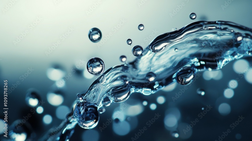 Shape often associated with liquid in motion or dispersion. Shape often associated with liquid in motion or dispersion.
