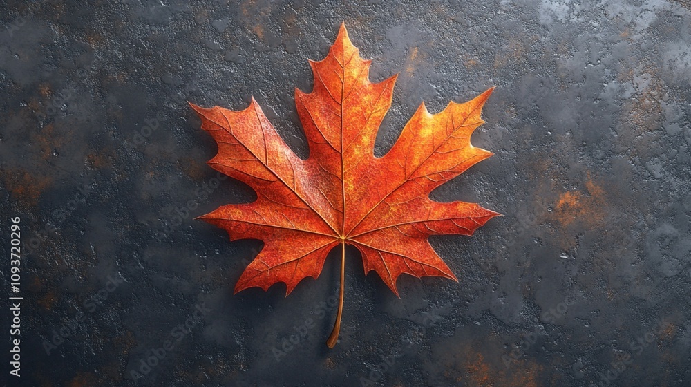 A single maple leaf illustration on a dark background, perfect for autumn-themed designs and nature-inspired artworks.
A single maple leaf illustration on a dark background, perfect for autumn-themed designs and nature-inspired artworks.