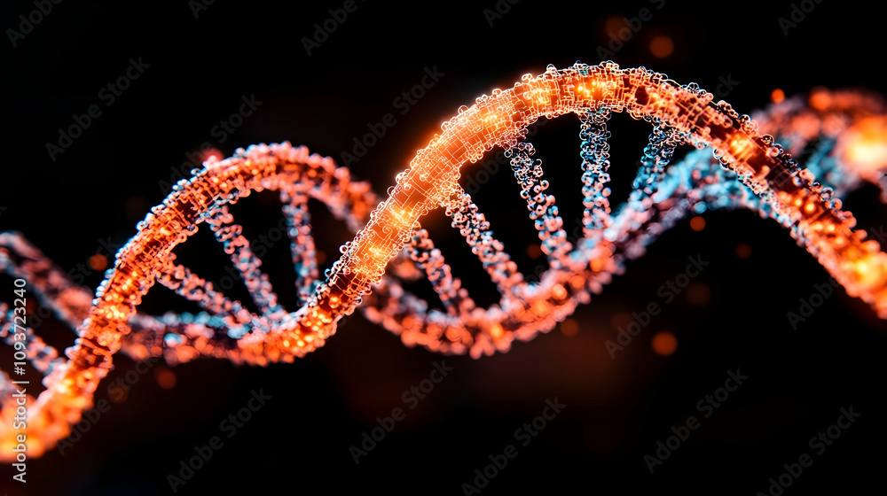 Intricate Structure of DNA Helix Showcasing Vibrant Colors and Detailed Molecular Composition in a Stunning Scientific Visualization Intricate Structure of DNA Helix Showcasing Vibrant Colors and Detailed Molecular Composition in a Stunning Scientific Visualization