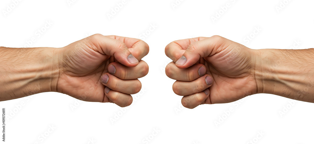touching hand on white isolated background. touching hand on white isolated background.
