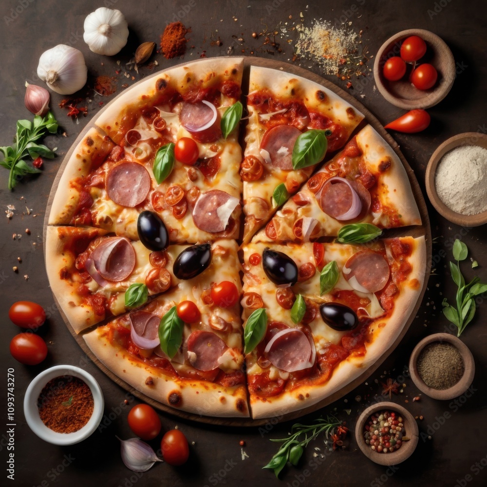 delicious pizza delicious pizza