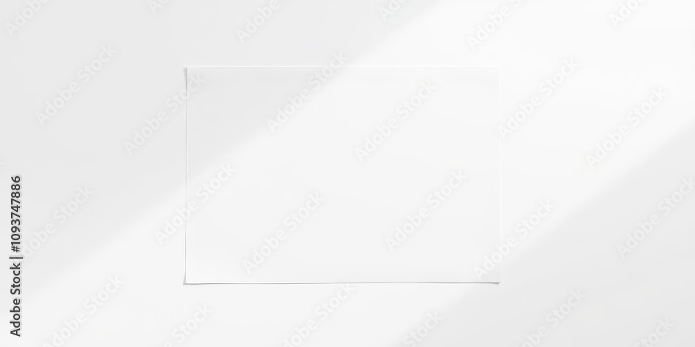 An isolated flyer mockup on a white background, clean, creative An isolated flyer mockup on a white background, clean, creative