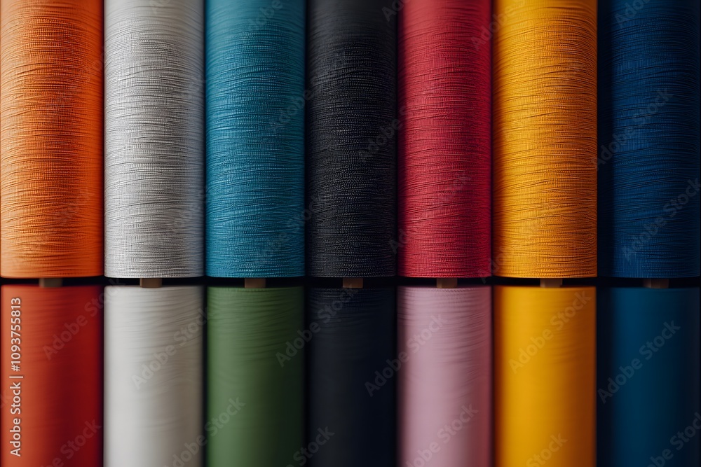 Rolls of Fabric in Different Colours – Textile Variety, Fashion Material, and Vibrant Design Options Rolls of Fabric in Different Colours – Textile Variety, Fashion Material, and Vibrant Design Options