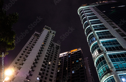 Photography Architecture cityscape of Kuala Lumpur malaysia skyscrapers tall glass buildings