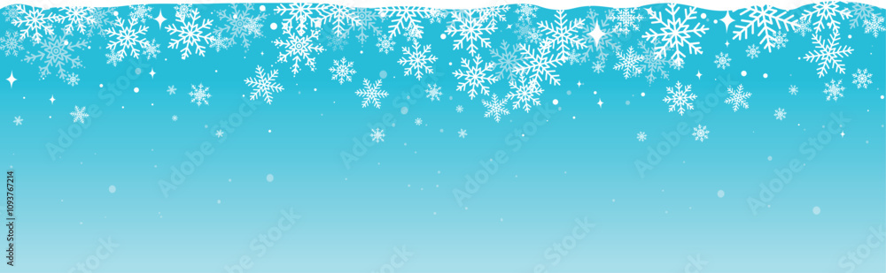 Winter background with watercolor snow texture Winter background with watercolor snow texture