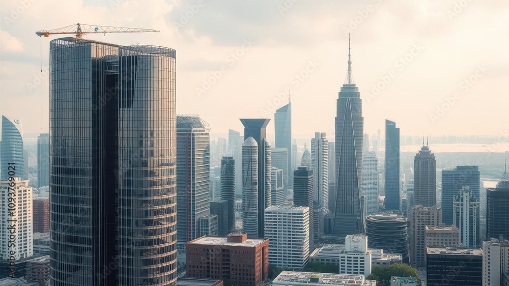 Futuristic building design with innovative materials and sustainable features, architecture, high-end, sustainable Futuristic building design with innovative materials and sustainable features, architecture, high-end, sustainable